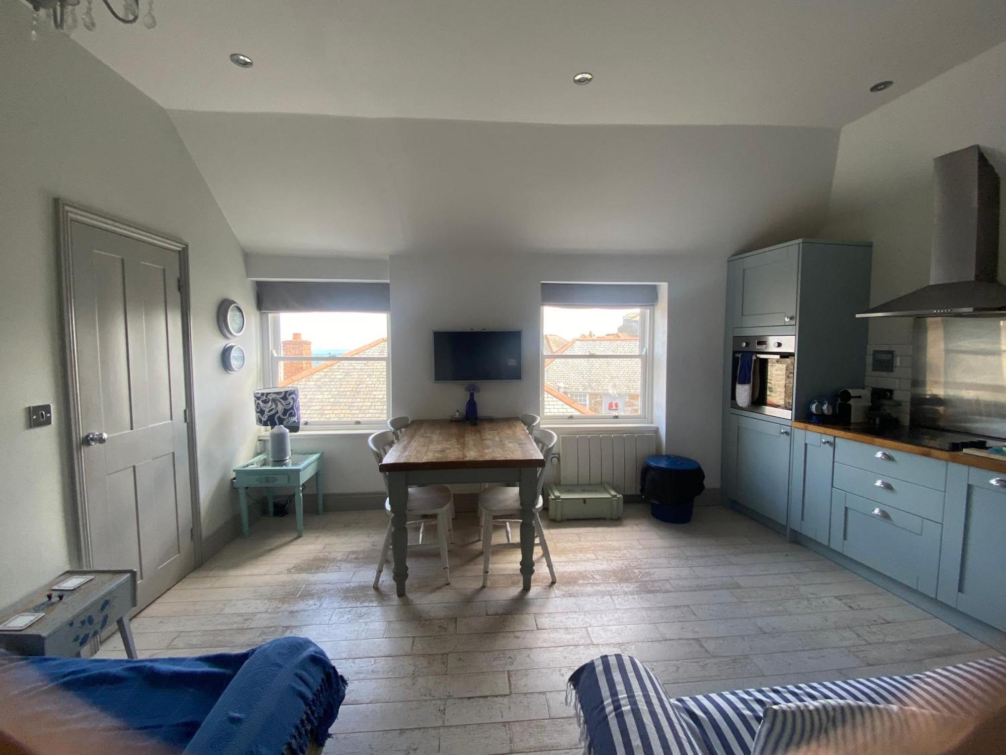 Little Dolly Sea View 2 Bedroom Apartment, St Ives Town, Dog Friendly St. Ives Exterior foto